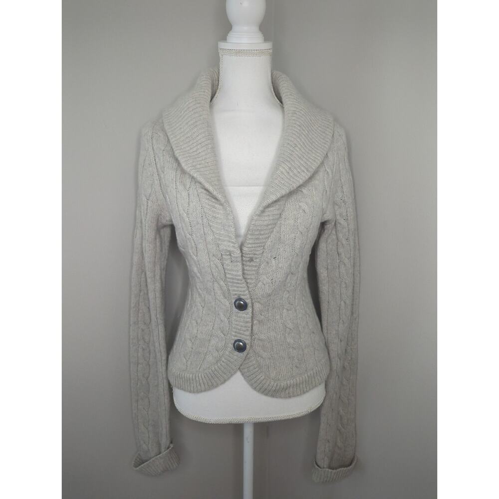Free People gray preppy Y2k button down sweater vest